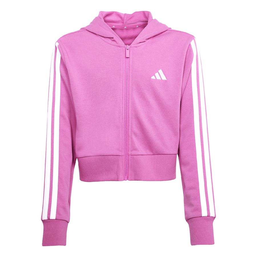 Felpa con cappuccio Essentials Full-Zip Cropped da bambina Adidas | JD8165X
